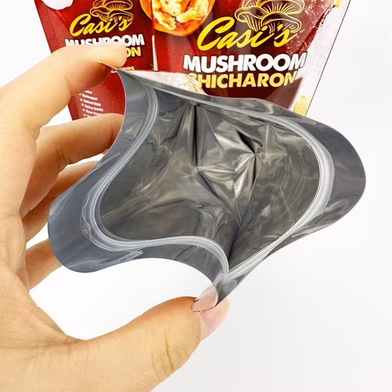 Moq baixo Snack Chips Embalagem de alimentos com zíper Saco Mylar Stand up Pouch